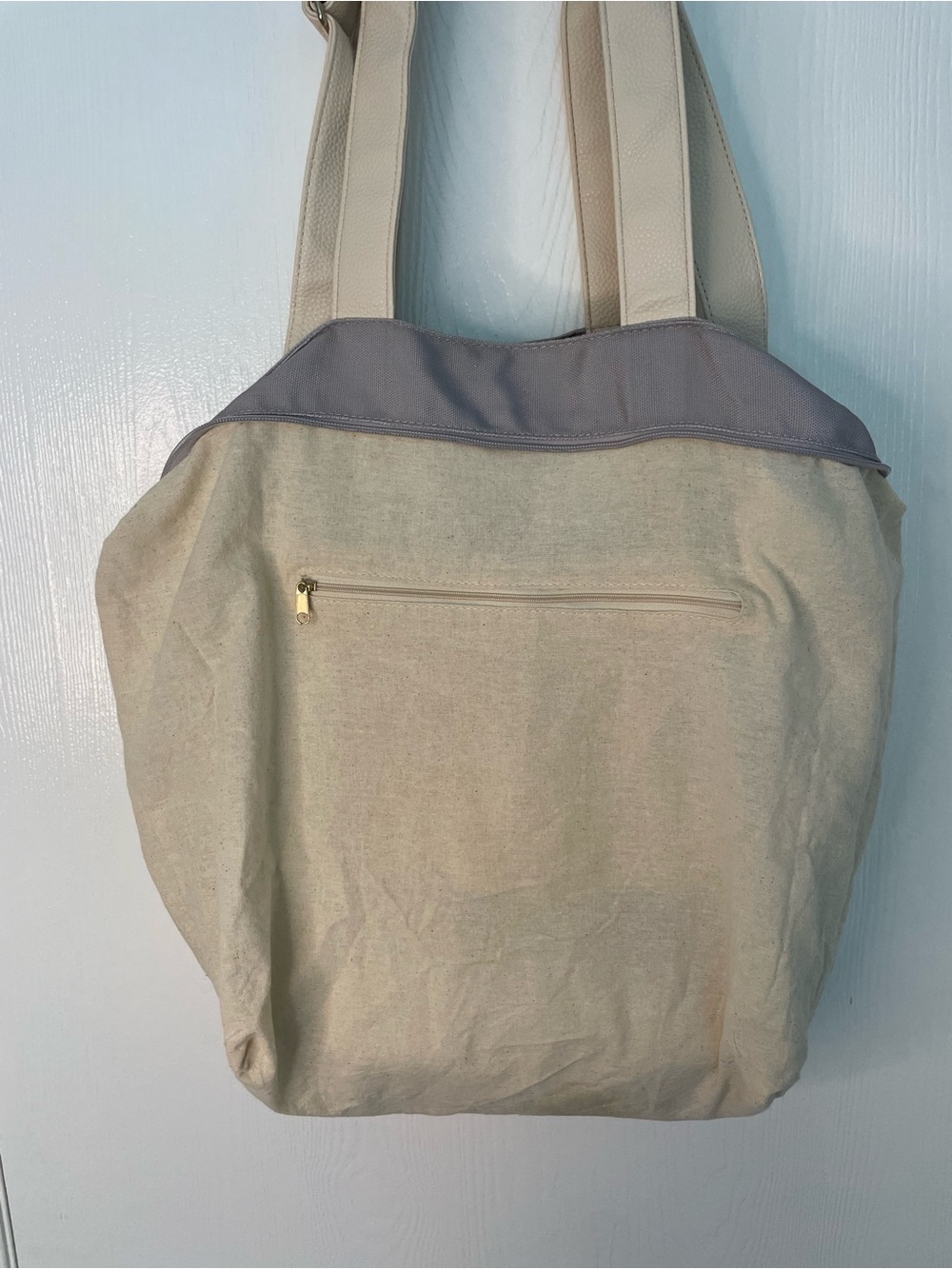 Kindred Bravely Gray Hospital & Diaper Tote Bag - Picture 9 of 11